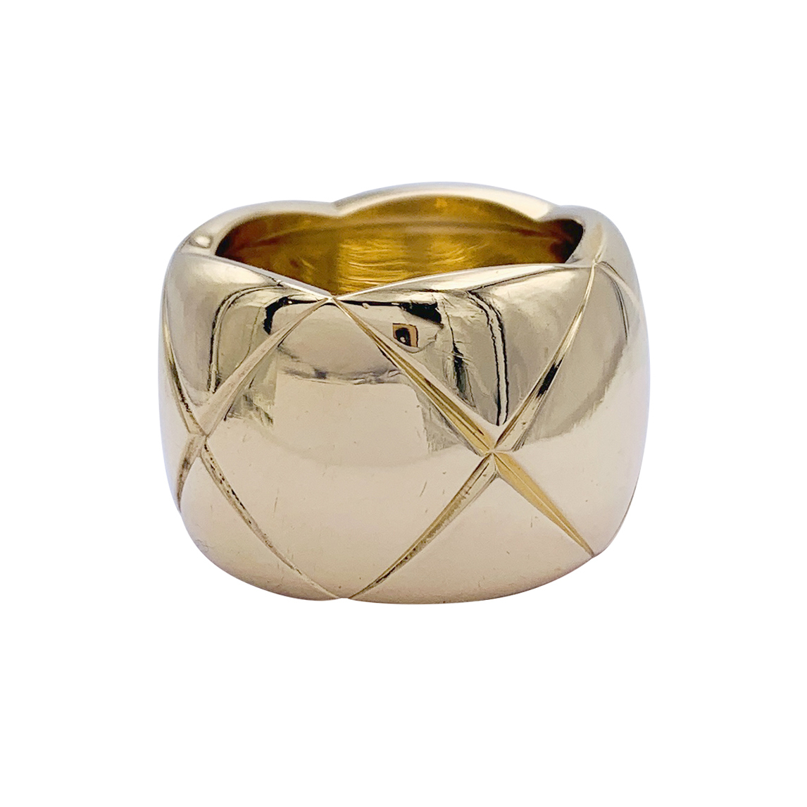 Ring CHANEL Coco Crush S beige gold with diamonds  RABAT Jewels  Ref  P10990026413