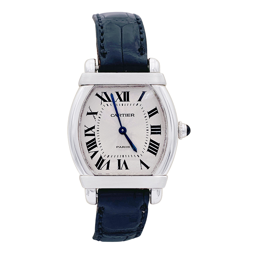 Cartier platinum watch