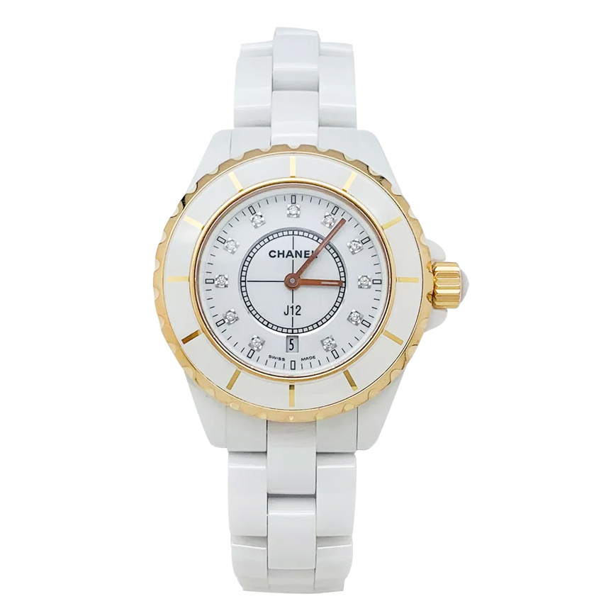 Chanel J12 White Dial Ladies Watch H5700 3599594131094  Watches J12   Jomashop