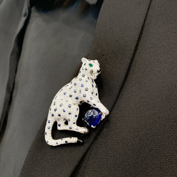 Cartier panther brooch best sale