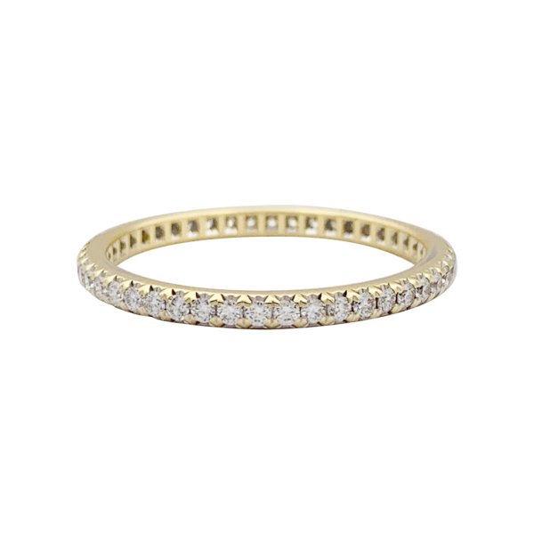 Alliance Tiffany&Co, "Soleste", or jaune, diamants.