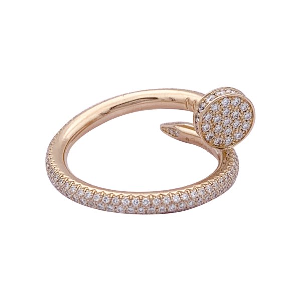 Cartier rose gold and diamonds, 