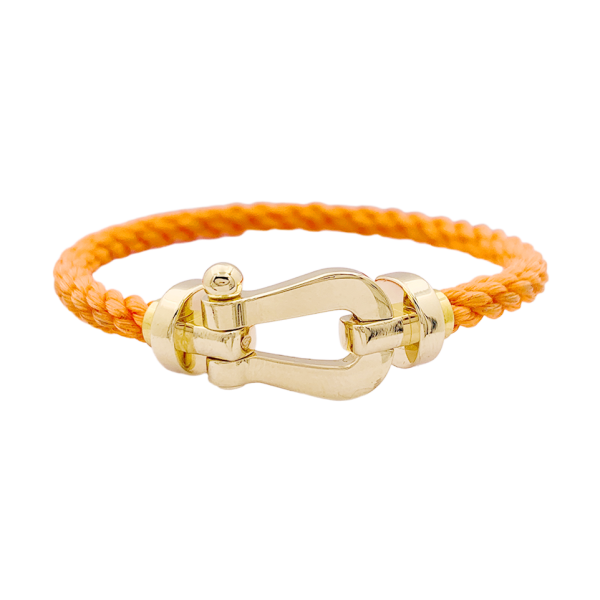 Fred yellow gold bracelet, "Force 10" collection.