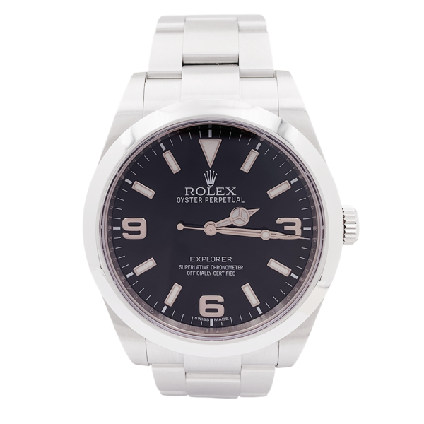 Montre Rolex, "Oyster Perpetual Explorer", acier.