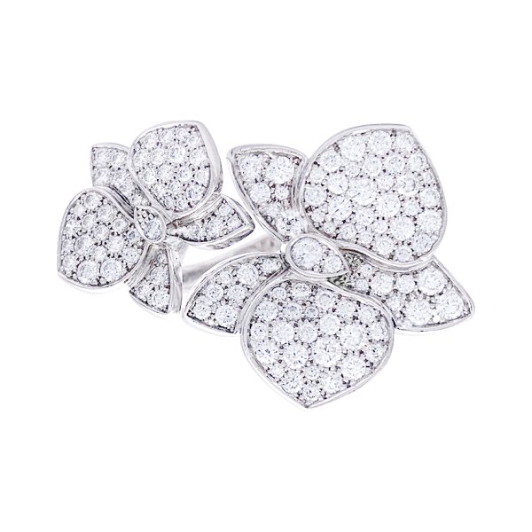 Cartier orchid online ring