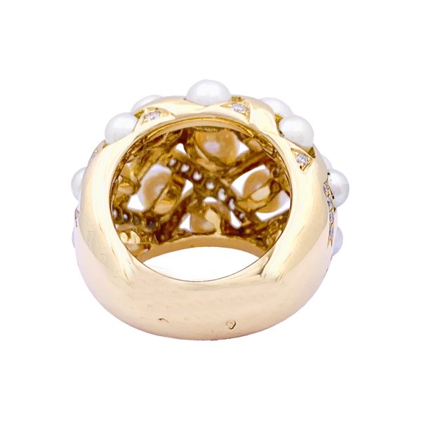 Chanel hot sale baroque ring