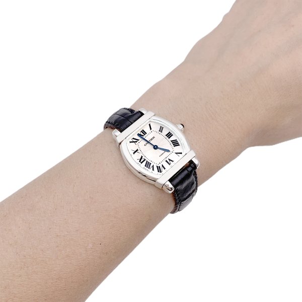 Cartier platinum watch