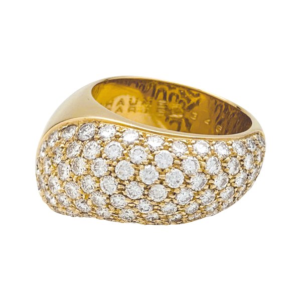 Yellow Gold Chaumet Ring, 