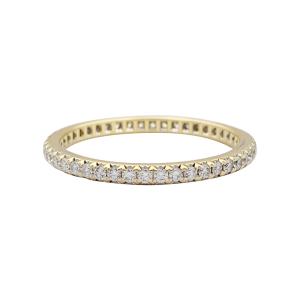 Tiffany & Co. gold and diamonds ring, "Soleste" collection.