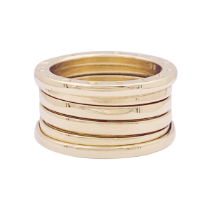 Bulgari yellow gold ring, "B.Zero1" collection.