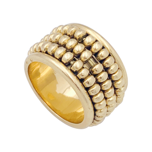 Chaumet "Abacus" ring yellow gold.