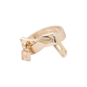 Hermès "Kelly Gavroche" ring, gold.