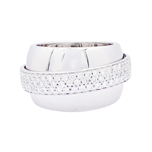 Piaget "Possession" white gold and diamonds ring.