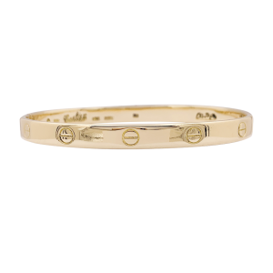 Bracelet Cartier "Love" or jaune.