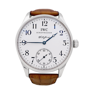 Montre IWC "Portugieser" acier.