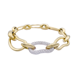 bracelet or blanc femme luxe