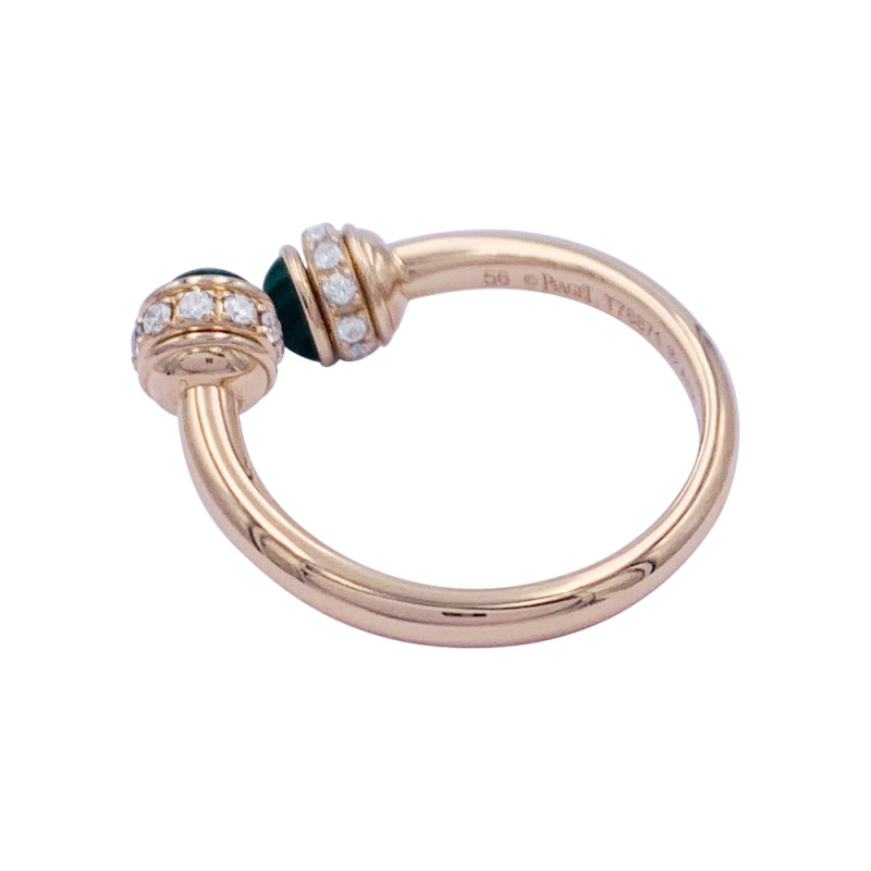 Pink gold Piaget moving ring