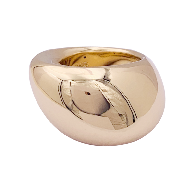 Bague Vhernier, "Pirouette", or rose.