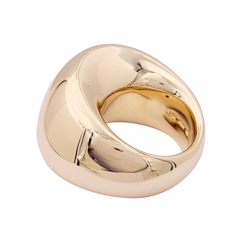 Bague Vhernier, "Pirouette", or rose.