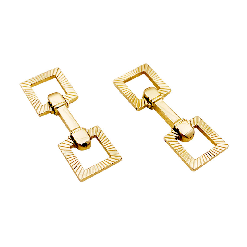 Cartier cufflinks gold.