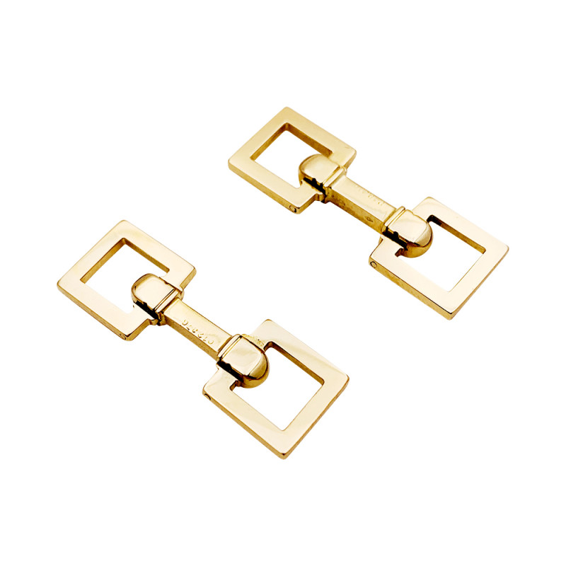 Cartier cufflinks gold.