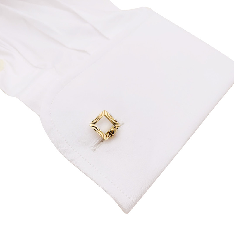 Cartier cufflinks gold.