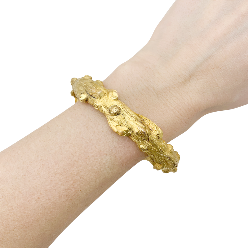 Bangle "Oak" gold.