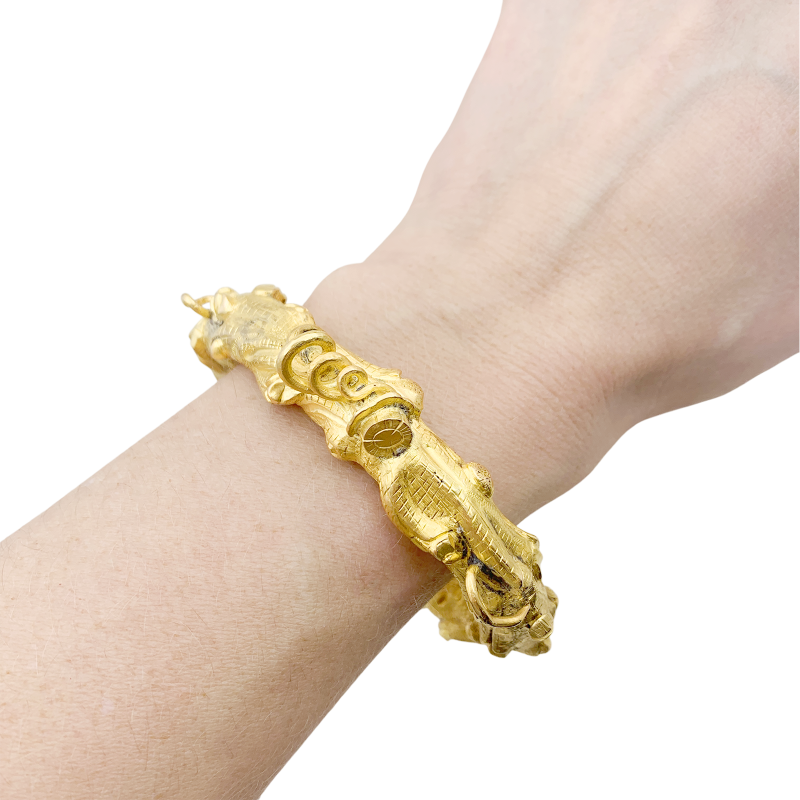 Bangle "Oak" gold.