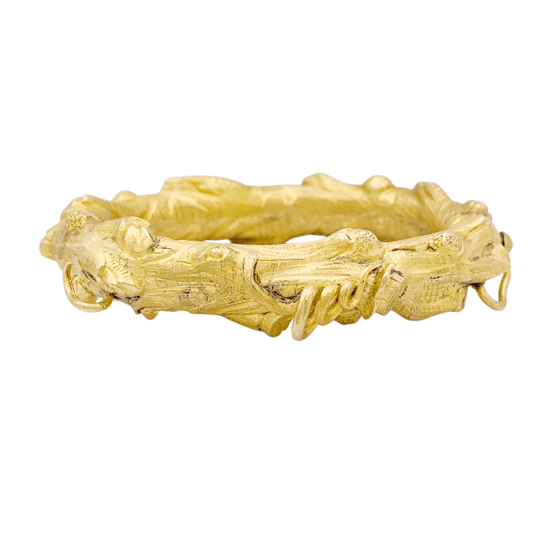 Bangle "Oak" gold.