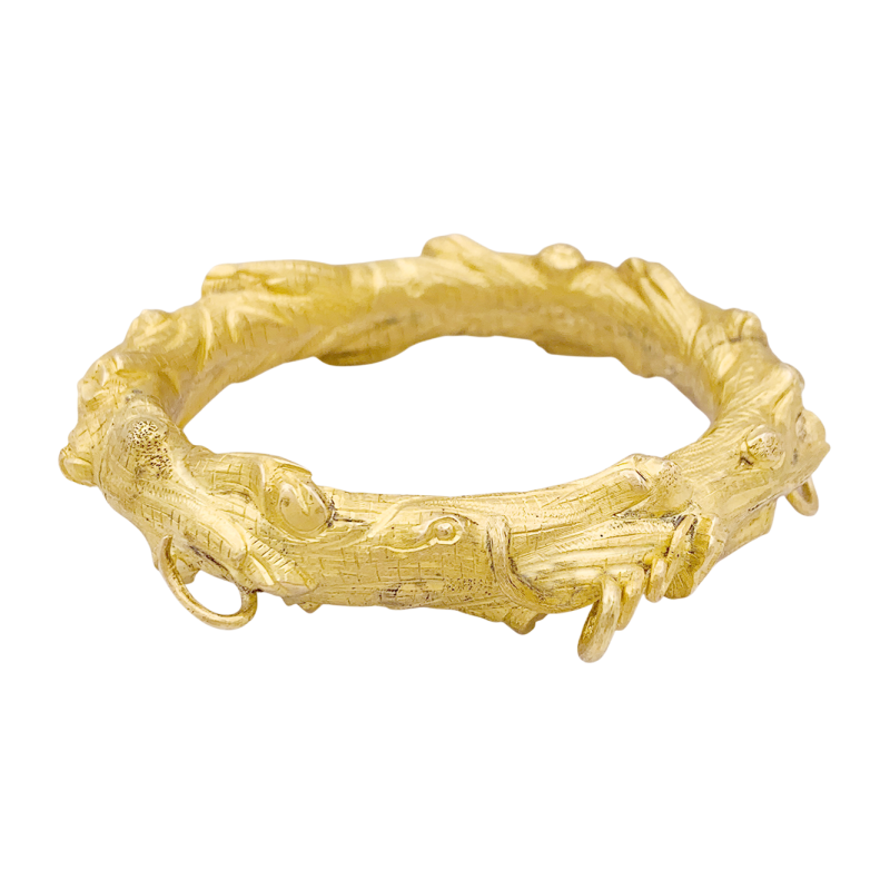 Bangle "Oak" gold.