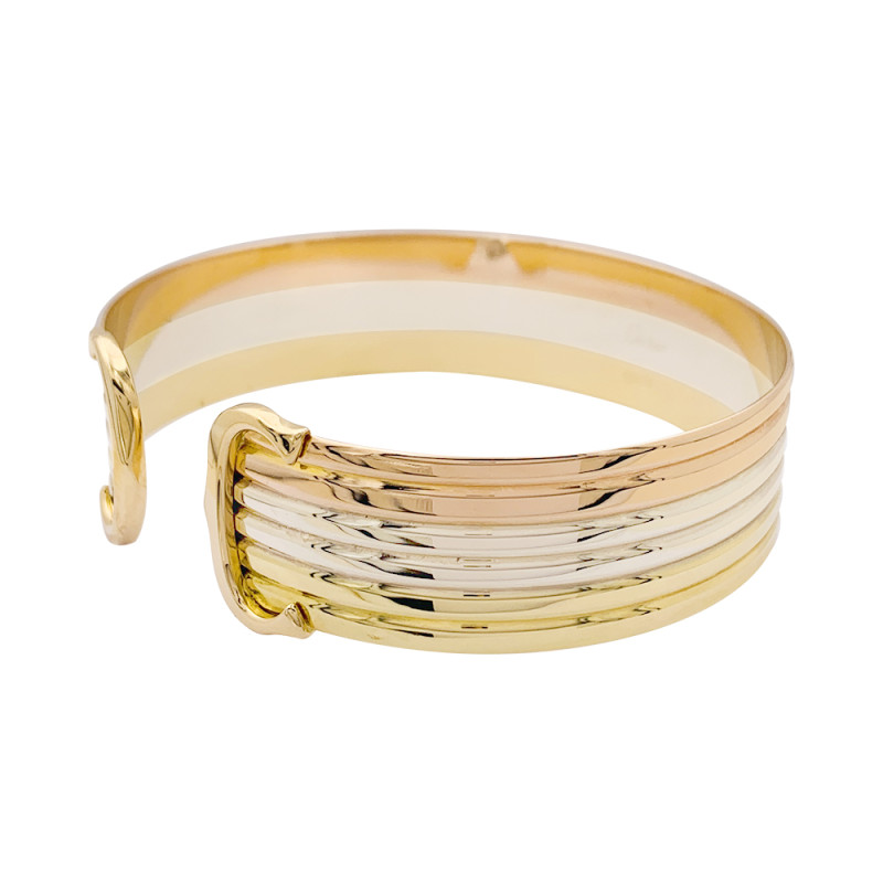 Cartier "Double C" bracelet, gold.