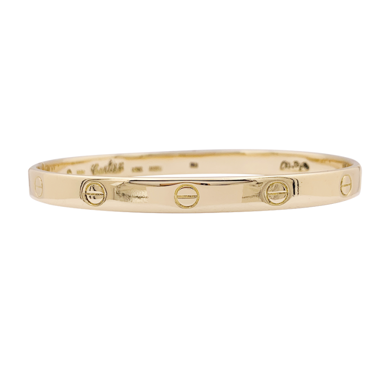 Cartier gold Love bracelet