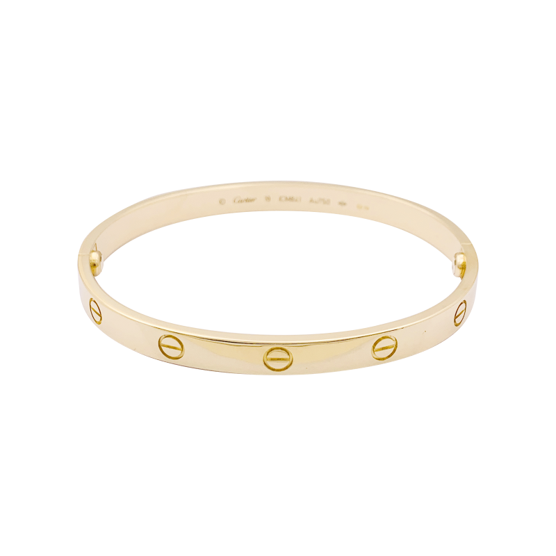 Cartier gold bracelet, "Love" collection.