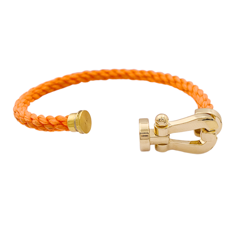 Fred yellow gold bracelet, "Force 10" collection.