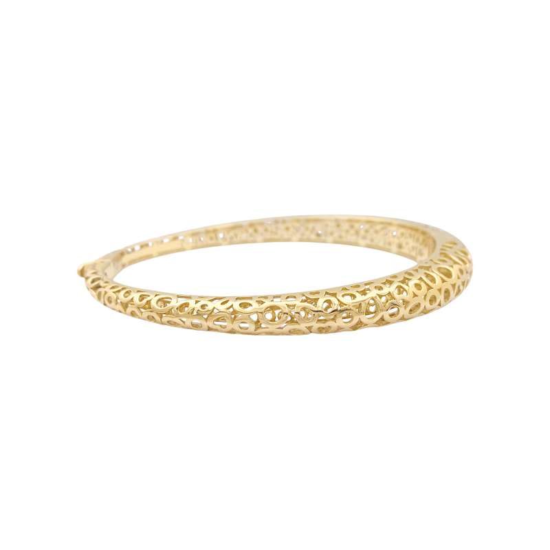 Roberto Coin gold bracelet.