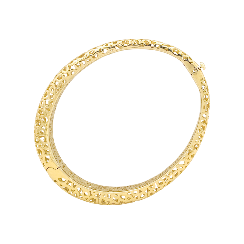 Roberto Coin gold bracelet.