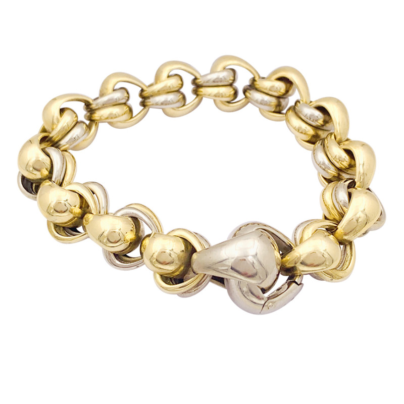 Pomellato vintage two gold bracelet.