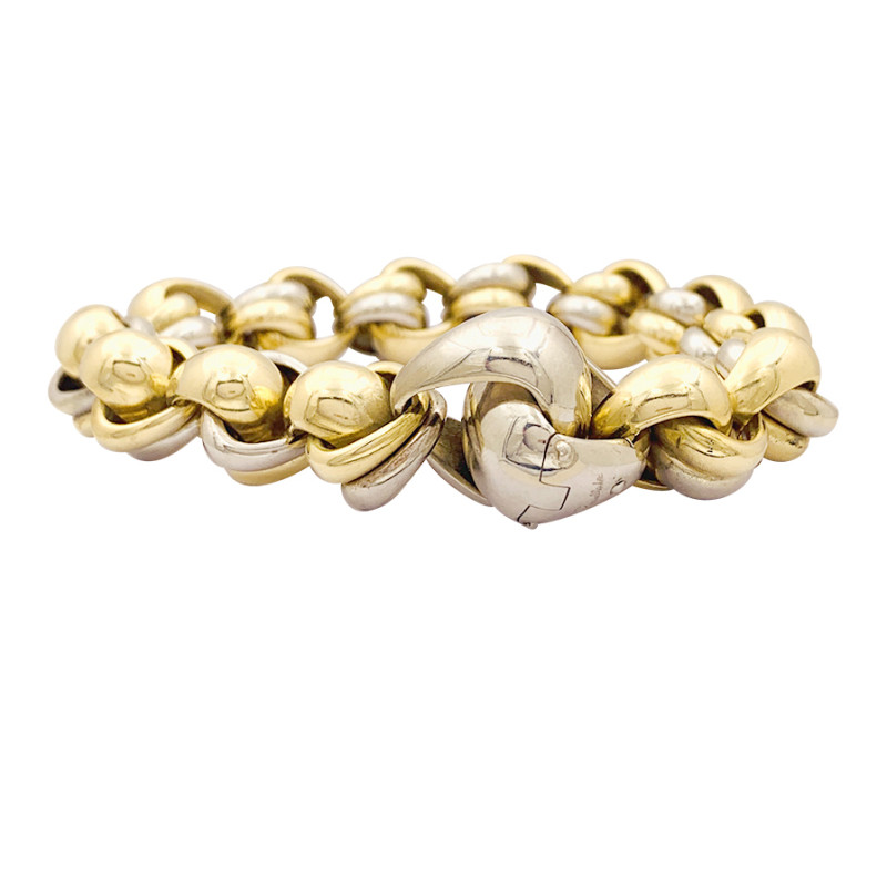 Pomellato vintage two gold bracelet.