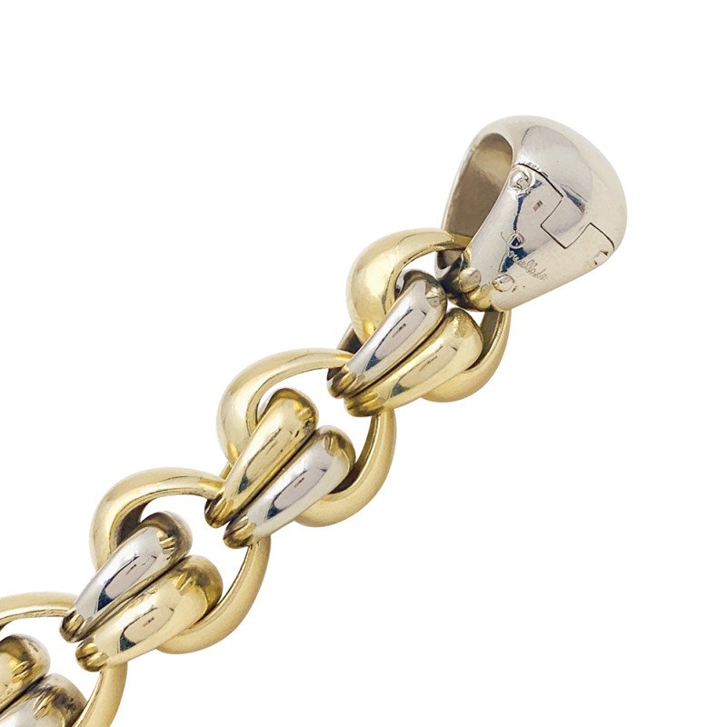 Pomellato vintage two gold bracelet.