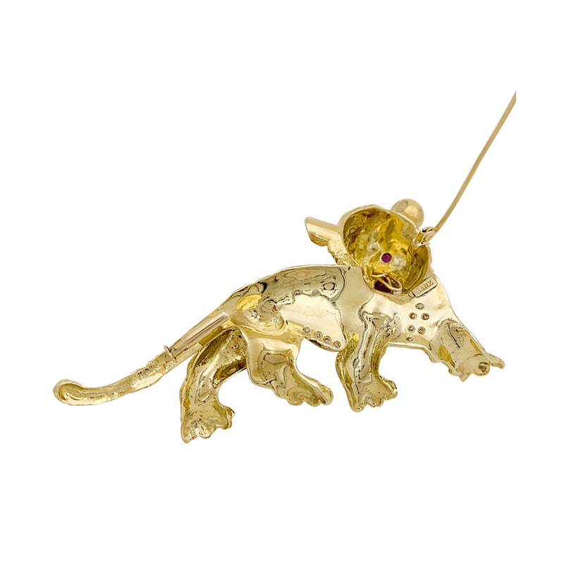 Sanz vintage "Tiger" brooch.