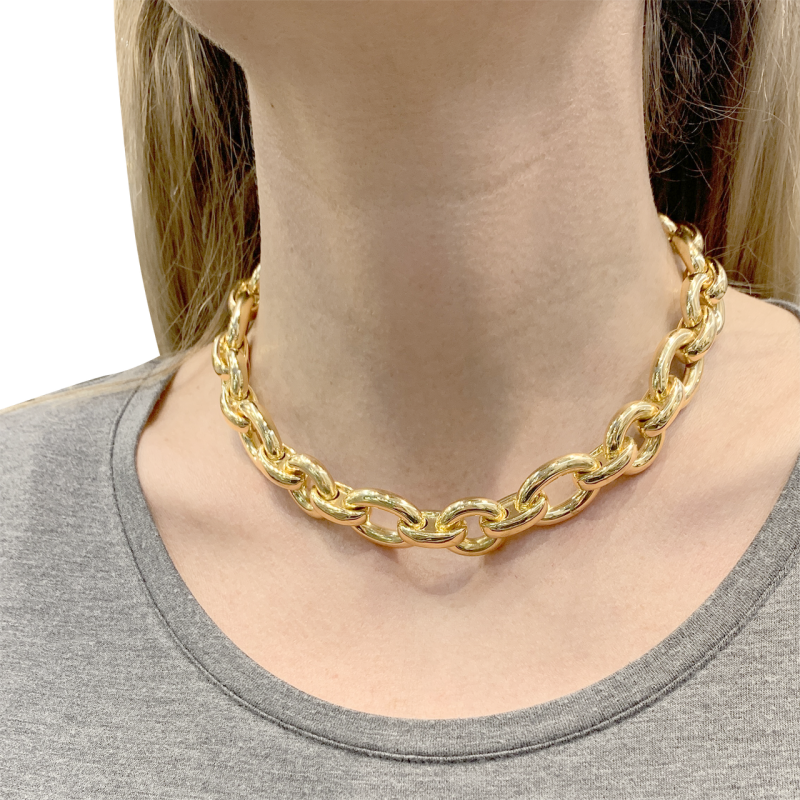 Collier Chaumet, "Ovronde", or jaune