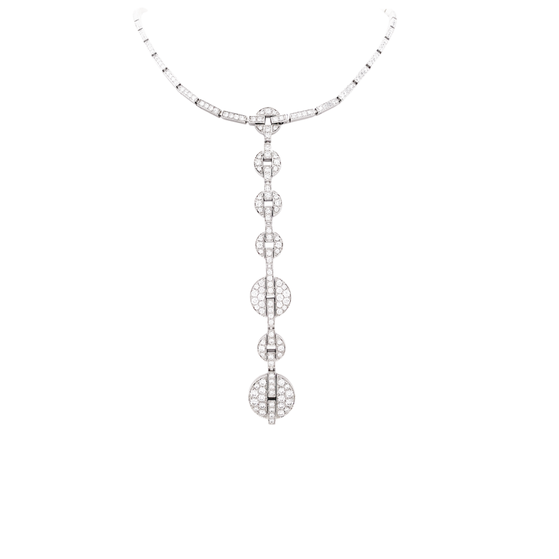 High Jewellery Cartier "Himalia" necklace, gold, diamonds.