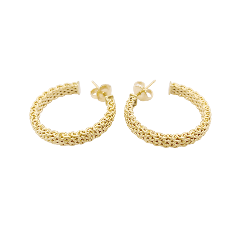 Tiffany & Co "Somerset" earrings, gold.