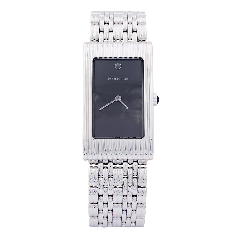 Boucheron watch "Reflet Large" steel.