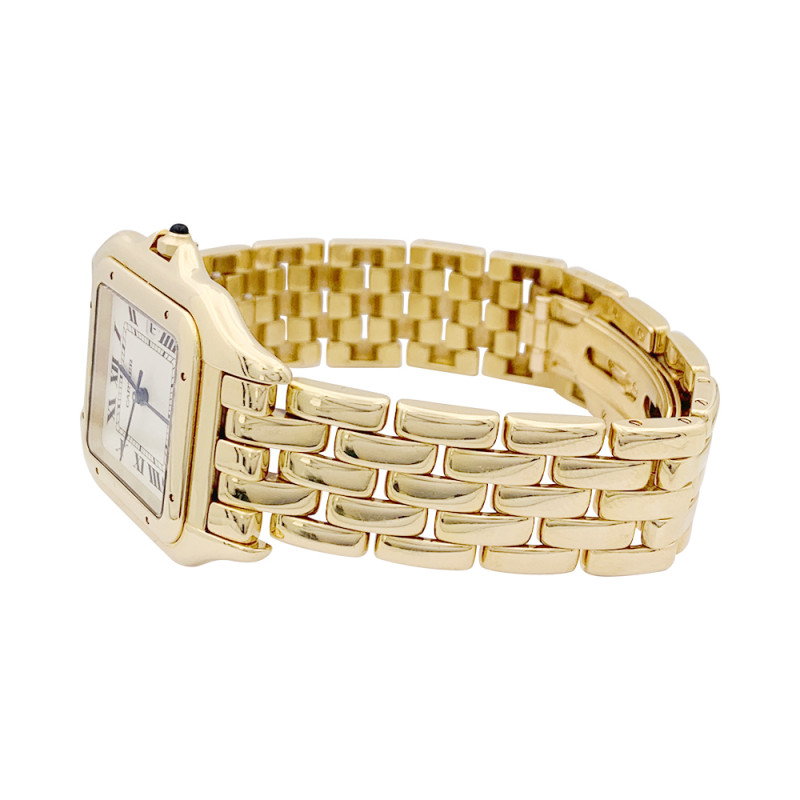 Cartier yellow gold watch Panthere collection