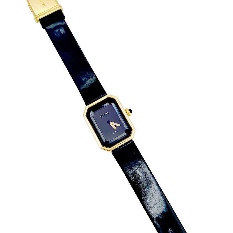 Montre Chanel "Première" or jaune.