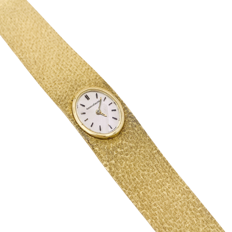 Montre Jaeger-Lecoultre or jaune.