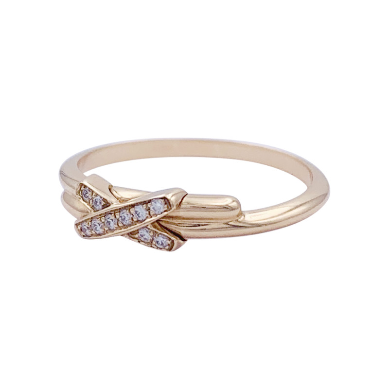 Chaumet gold and diamonds ring, 