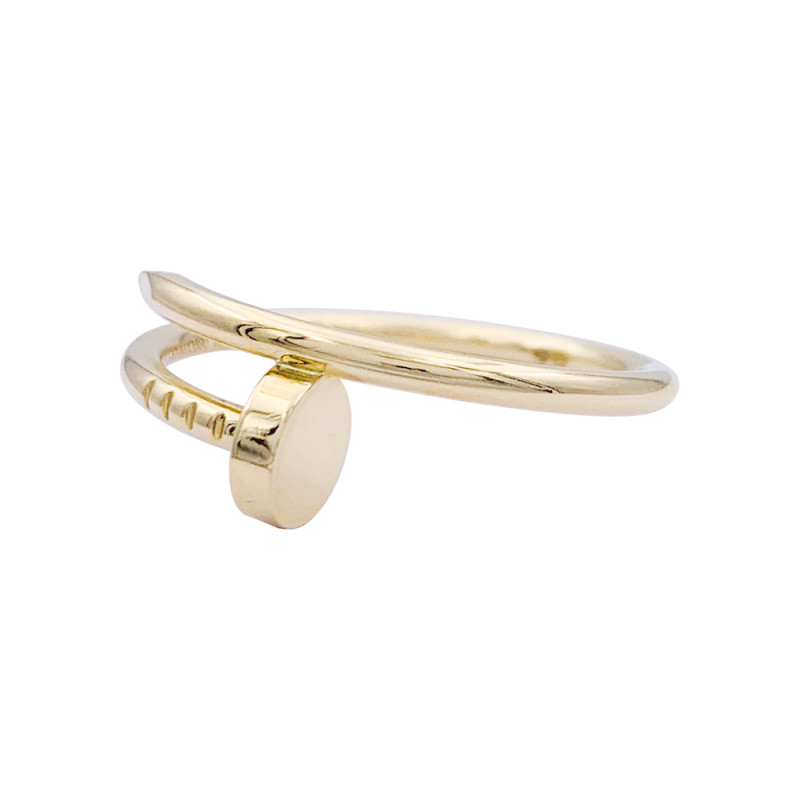 Cartier gold ring, "Juste un Clou" collection.