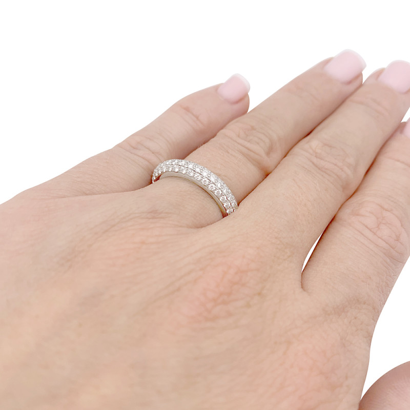 Eternity on sale ring cartier